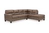 Navi Sofa Chaise Sectional, AngledAngle