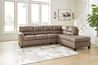 Navi Queen Sleeper Chaise Sect, Styled