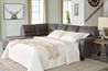 Navi Queen Sleeper Chaise Sect, StyledOpen