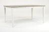 Newark Counter Height Dining Table in Gray & White, Image 2