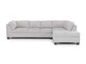 Noble Sofa Chaise Sectional, Front