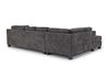 Noble Sofa Chaise Sectional, Back