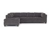 Noble Sofa Chaise Sectional, Front