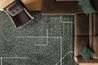 96-076 Nube Rug, Styled