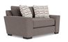 Oracle chair angled in regis sable and majesty granite