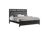 Obsidian Panel Bed, AngledAngle