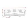 Ollie Outdoor Loveseat, 
