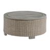 Ollie Outdoor Cocktail Table, Angle