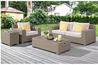 Ollie Outdoor 4 Piece Sectiona, 