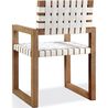 One Dining Arm Chair, Back