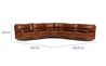 Oslo 3 Piece 3 Power Sectional, 