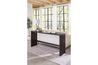 Oxford Sofa Bar Table, Styled