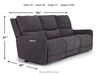 Palencia 3 Power Sofa, Angle