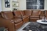 Paradise Ls 7 Piece Sectional, Styled