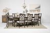 Phillipe Dining Table & 6 Chai, StyledSide