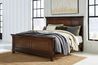 Porter Panel Bed, Styled