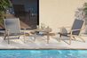 Radius Outdoor Accent Chair, Styled