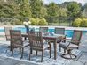 Rainier Outdoor Dining Table &, 
