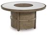 Rainier Outdoor Firepit, Angled