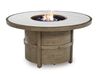 Rainier Outdoor Firepit, Angled