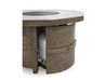 Rainier Outdoor Firepit, SideOpen