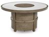 Rainier Outdoor Firepit, Angled