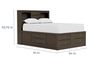 Remi Bookcase Bed, 