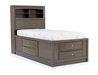 Remi Bookcase Bed & Dresser & , Angled