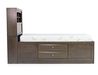 Remi Bookcase Bed & Dresser & , Side