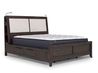Riley Bookcase Bed & Dresser &, AngledAngle