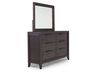 Riley Bookcase Bed & Dresser &, AngledAngle