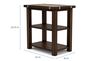 Roanoke Chairside Table, Side