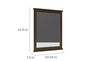Ruff Hewn Panel Bed & Dresser , 