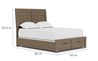 Ruff Hewn Panel Bed & Dresser , 