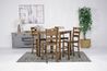 Salem Square Counter Height Di, Styled