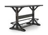 Sequoia Bar Height Dining Tabl, Angle