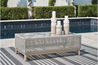 Seton Creek Patio Coffee Table, Styled