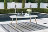 Seton Creek Patio Table, Styled