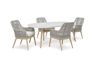 Seton Creek Patio Table & 4 Ch, 