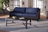 Skye Patio Sofa, Styled