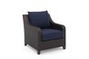 Skye Patio Accent Chair, Angle