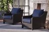 Skye Patio Accent Chair, Styled