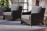 Skye Patio Accent Chair, Styled