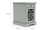 Skyy Chairside Table, Side