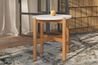 Solstice End Table, Styled