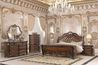 Stellata Sleigh Bed, Styled