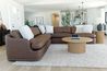 Stratus 5 Piece Sectional, StyledFront