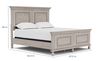 Summer House Panel Bed, 