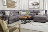 Sylas 6 Piece Rec Chaise Sectional