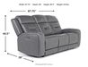 Tahoe 2 Power Sofa, 